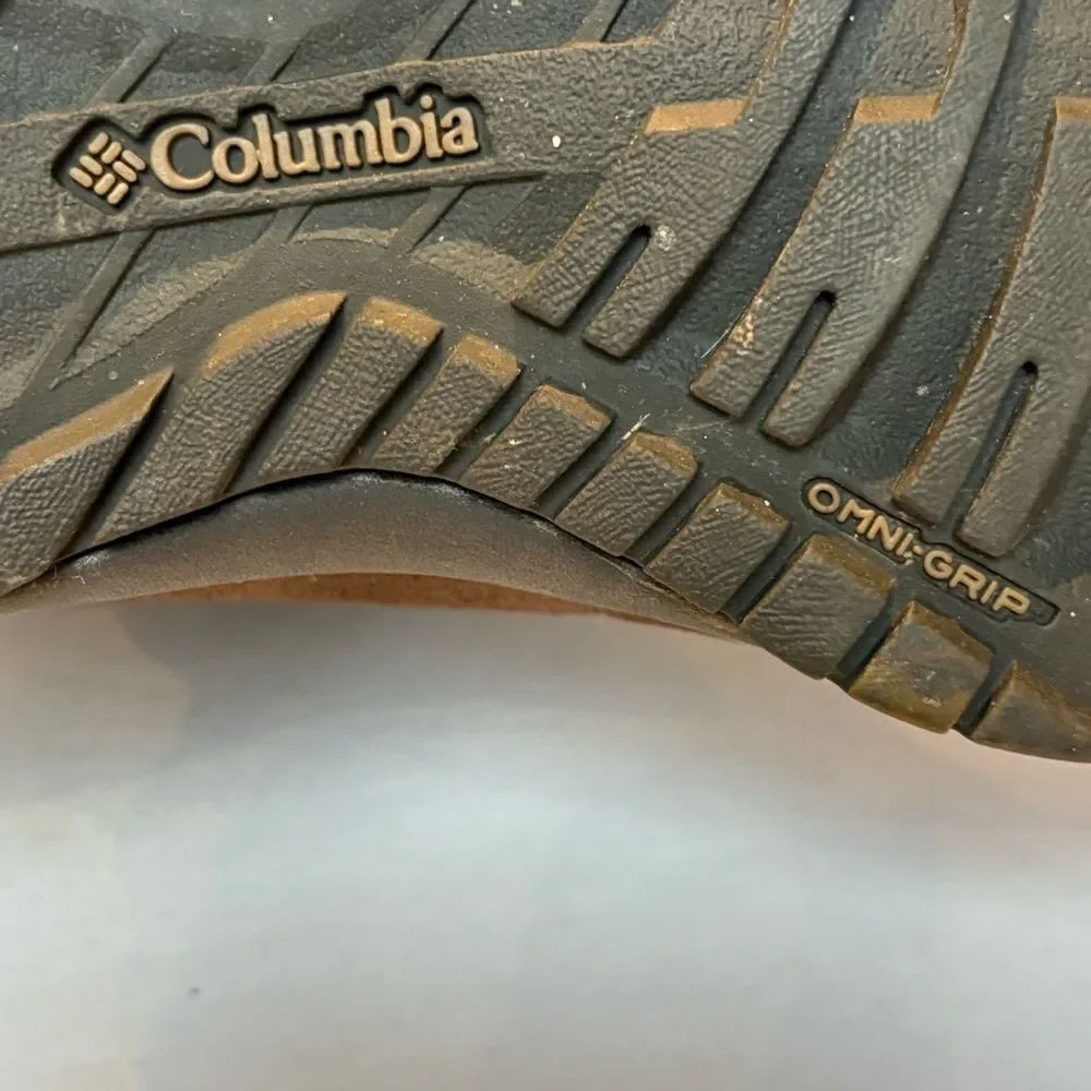 Columbia Women's Brown Suede Water Resistant Snow Boots Namara Size 8